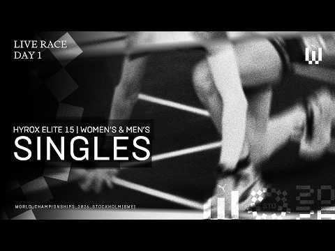 [LIVE] ELITE 15 SINGLES | HYROX x PUMA World Champs – Day 1