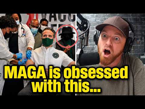 This MAGA caller went FULL CONSPIRACY live