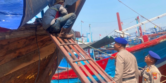Polresta Pati Gencarkan Inovasi SIPOLACEKAL Cegah Kebakaran Kapal di Pelabuhan