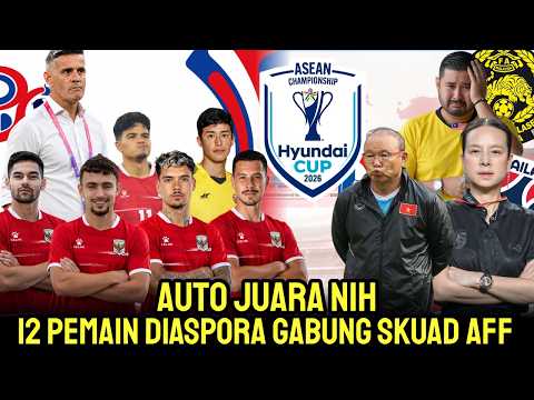 ASEAN KETAR KETIR! Skuad Timnas Indonesia Full Diaspora Di Piala AFF 2026