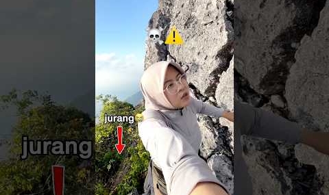 JURANG! GUNUNG SEREM BANGET 😭🔥 #pendaki #pendakigunung #pendakiindonesia #traveling #traveler