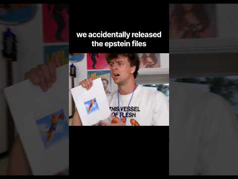 we accidentally released the epstein files