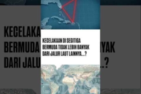 Segitia Bermuda hanya narasi yang dibesar2kan? #segitigabermuda #misteri #teorikonspirasi #shorts