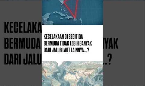 Segitia Bermuda hanya narasi yang dibesar2kan? #segitigabermuda #misteri #teorikonspirasi #shorts
