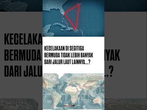 Segitia Bermuda hanya narasi yang dibesar2kan? #segitigabermuda #misteri #teorikonspirasi #shorts