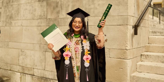 Kezia Uineke Sukses Tunaikan Impiannya, Lulus Program Double Degree UGM dan University of Leeds