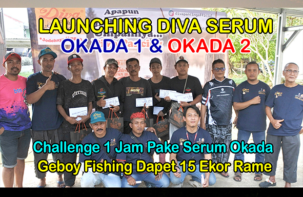 kabarmancing-channel-:-challenge-1-jam-pake-okada,-launching-diva-serum-okada-1-&-okada-2