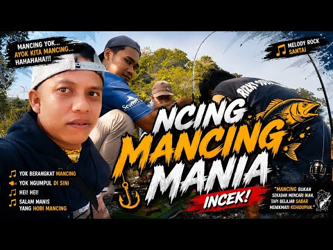 Ncing mancing mania versi siti Mawardi | Melody rock