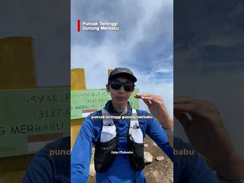 PUNCAK TERTINGGI GUNUNG MERBABU #mendaki #pendaki #pendakigunung