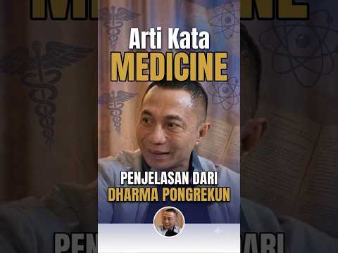 Fakta Dibalik Kata Medicine #dharmapongrekun #ytshorts #fyp