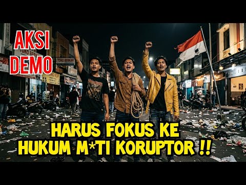 AKSI DEMO SEBAIKNYA FOKUS KE HUKUM M*TI KORUPTOR
