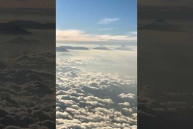 Menikmati lautan awan di gunung slamet #shorts #pendaki #gunungslamet #wisataalam