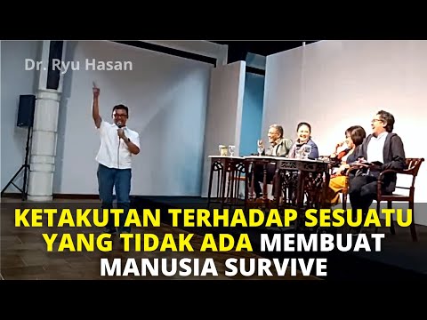 Ryu Hasan  – MANUSIA SUKA TEORI KONSPIRASI UNTUK BERTAHAN HIDUP