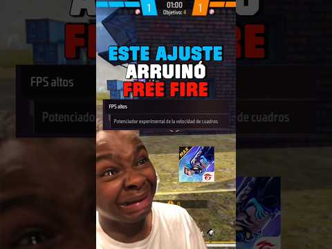 Este ajuste está arruinando free fire 😭 #freefire #garenafreefire