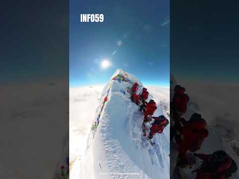 Gunung Tertinggi dan Paling Berbahaya di Dunia #shorts #gunungeverest #everest