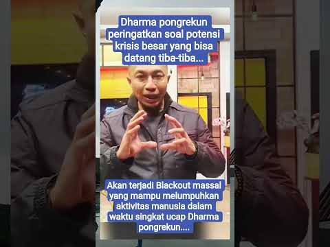 Dharma pongrekun peringatkan soal potensi krisis besar#shortsfeed#shortvideo#dharmapongrekun