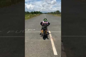 Start Drag Motorcycle Two Stroke