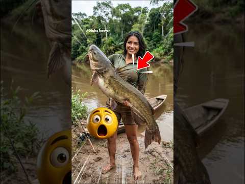 mancing ikan di sungai amazon dapat ikan besar #ikan #mancing #mancingmania #mancingikan