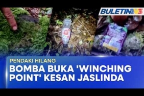 PENDAKI HILANG | Bomba Buka ‘Winching Point’ Baharu Percepat Kesan Jaslinda