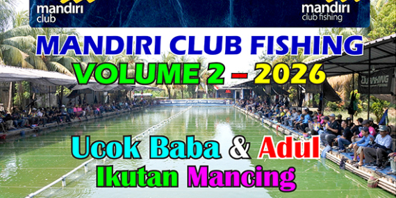 Kabarmancing Channel : Ucok Baba & Adul Ikut Mancing di Event Mandiri Club Fishing Vol. 2