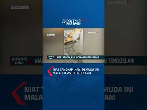 Niat Tangkap Ikan Pemuda Malah Tenggelam di Sungai #shorts #mancing #tenggelam #sungai #evakuasi
