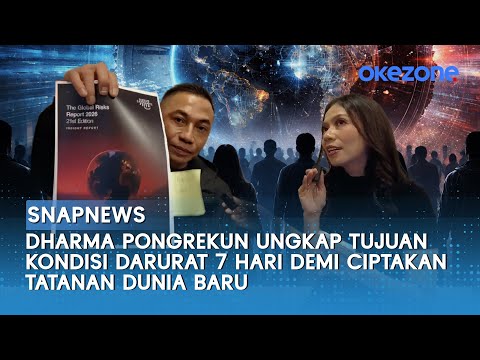 Dharma Pongrekun Ungkap Tujuan Kondisi Darurat 7 Hari demi Ciptakan Tatanan Dunia Baru | Snapnews