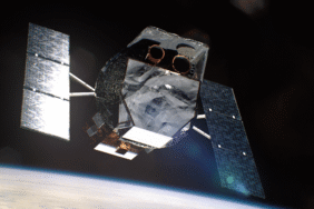 a-satellite-falling-out-of-orbit-embarks-on-its-final-mission