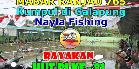 Kabarmancing Channel : Ikannya Makanin Bangeeet, Ranjau 765 Rayakan HUT RI Ke 81