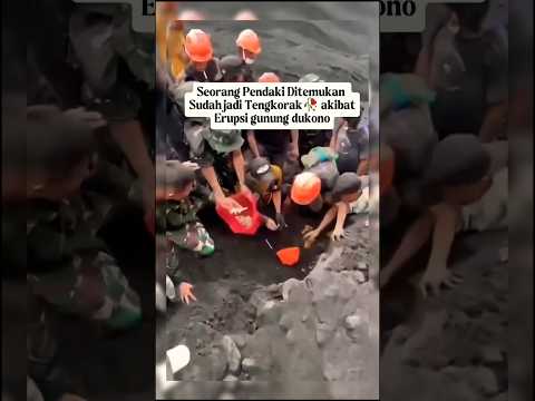 Bikin Ngeri !Evakuasi Pendaki Gunung Dukono Di Temukan Sudah Jadi Tulang Belulang #pendaki #gunung