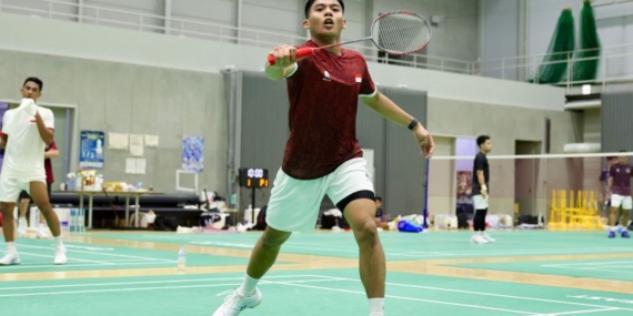 Ubed ungkap persiapan Asian Games lancar seusai latihan bareng Momota