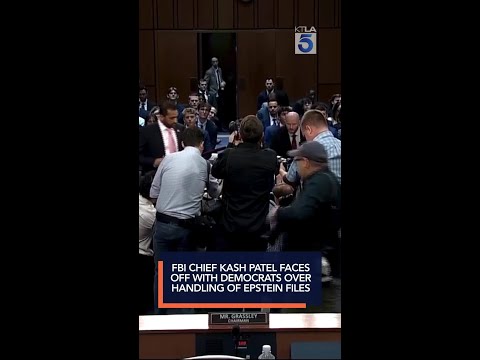 FBI chief Kash Patel faces off with Democrats over handling of Epstein files