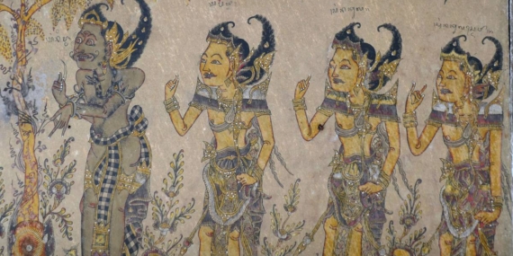 Mengenal Seni Lukis Wayang Kamasan, Kanvas Bali yang Penuh Alur Cerita