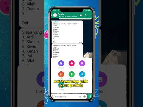 Cara Buat List Di Grup Whatsapp Yang Benar #shorts #tutorialwhatsapp #fiturwhatsappterbaru