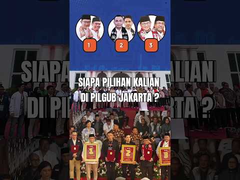 paslon pilgub jakarta #shorts #ridwankamil #pramonoanung #dharmapongrekun #ranokarno #suswono