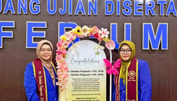 kompaknya-sampai-ngejar-disertasi,-durinda-dan-durinta-sama-sama-jadi-doktor-walaupun-beda-riset