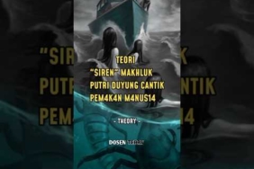 Teori”Siren” makhluk putri duyung cantik pem4k4n m4nus14#dosenteory #teorikonspirasi #teori #misteri