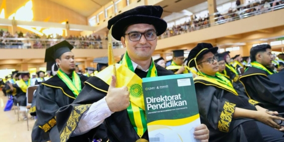 Punya 53 Publikasi Ilmiah, Doktor UMY Asal Pakistan Ini Bilang Menulis Jurnal Itu Menyenangkan