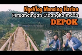 Pemancingan Cinangka Indah || NgeVlog Mancing Di Daerah Depok