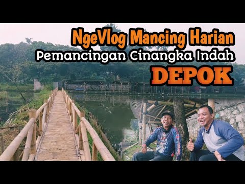 Pemancingan Cinangka Indah || NgeVlog Mancing Di Daerah Depok
