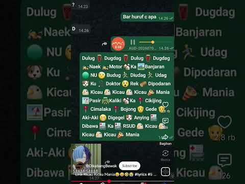 gas kalian tahu lagu Kita kicau mania tapi yang beda❤