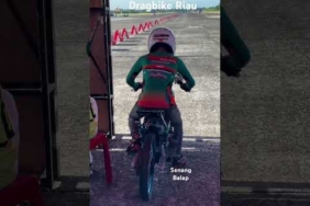 Dragbike Riau!!! Ninja frame standart tembus 6 detik!! 🔥🔥🔥#dragindonesia #shorts #teknotuner #drag