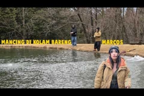 MANCING IKAN SALMON DI KOLAM JEPANG ! STRIKE TERUS ! feat @marucos.811