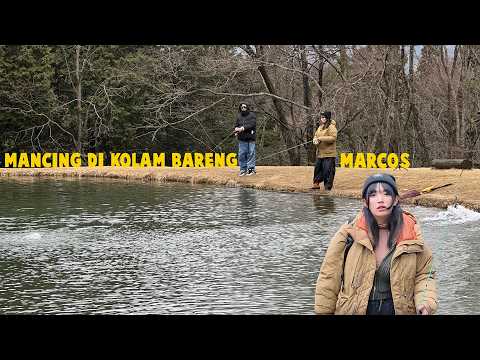 MANCING IKAN SALMON DI KOLAM JEPANG ! STRIKE TERUS ! feat @marucos.811