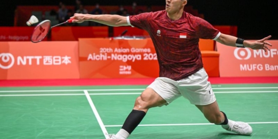 Jonatan kembali gagal sumbang poin pembuka baregu putra bulu tangkis