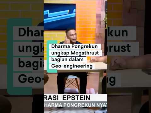 Dharma Pongrekun ungkap Megathrust itu buatan? #podcast #beritaterkini #gempa #megathrust