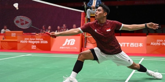 Bulu tangkis sumbang emas perdana bagi Indonesia di Asian Games 2026