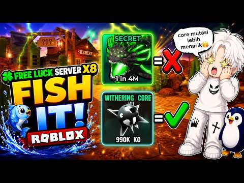 (LANDSCAPE)🔴 FREE BOOST X8!! MANCING SANTAI NYARI CORE MUTASI! FISH IT – ROBLOX