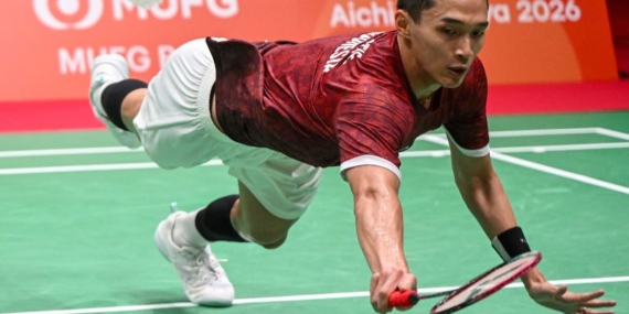 Stamina drop, Jonatan terhenti di perempat final Asian Games 2026