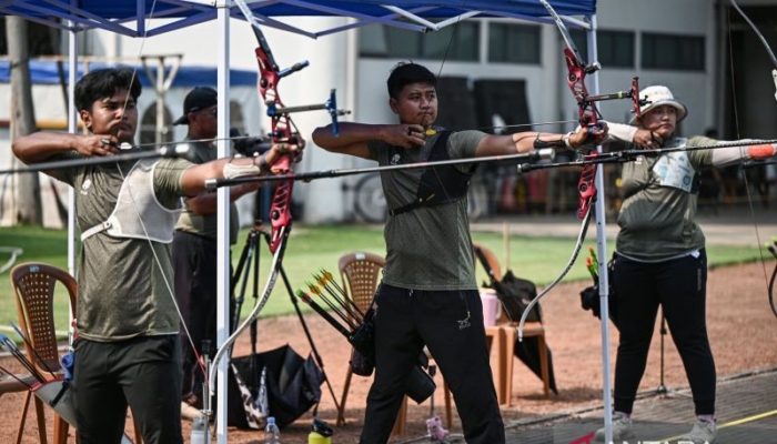beda-nasib,-recurve-beregu-putra-terhenti-di-perempat-final