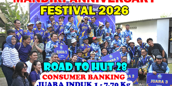 Kabarmancing Channel : Keseruan ‘Mandiri Anniversary Festival 2026’ Road To HUT 28